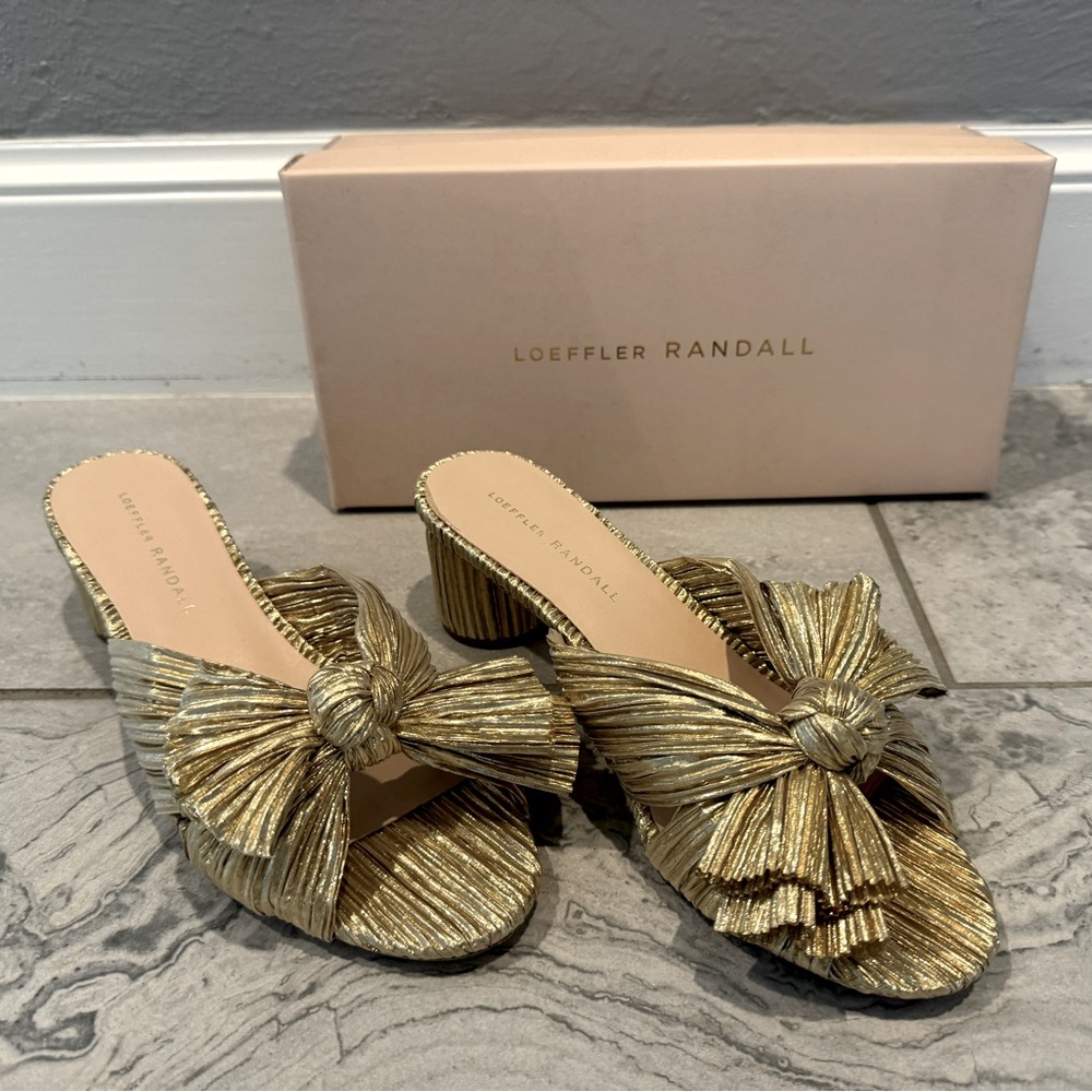 Loeffler Randall mules - perfect condition! Tried on once indoors.